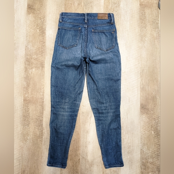Madewell 10" High Rise Skinny Jeans Size 26 - Picture 5 of 10
